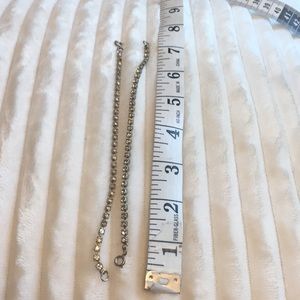 Rhinestone Bracelet Pair